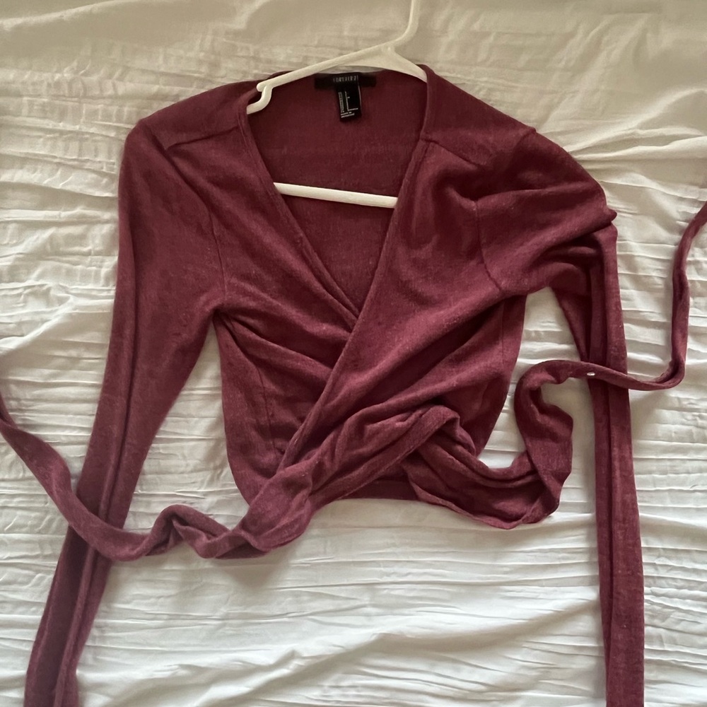 Forever 21 wrap around top